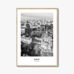 Arte mural de Kiev n.º 3, decoración de pared de Kiev, póster de Kiev, decoración del hogar de Kiev, regalo de viaje de Kiev, impresión de viaje de Kiev