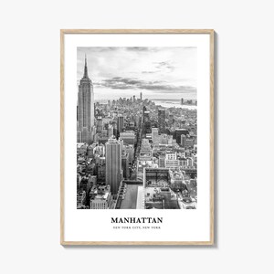 Manhattan Wall Art, Manhattan Wall Decor, Manhattan Poster, Manhattan Home Decor, Manhattan Travel Gift, Manhattan Travel Print