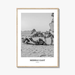 Middle East Wall Art, Middle East Wall Decor, Middle East Poster, Middle East Home Decor, Middle East Travel Gift, Middle East Travel Print