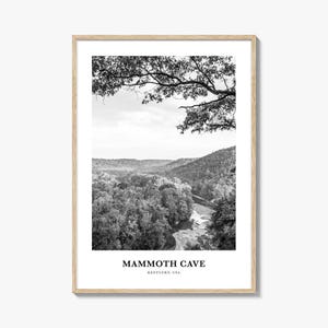 Mammoth Cave Wall Art, Mammoth Cave Wall Decor, Mammoth Cave Poster, Mammoth Cave Home Decor, Mammoth Cave Travel Gift, Mammoth Cave Travel