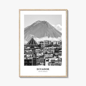 Ecuador Wall Art No 2, Ecuador Wall Decor, Ecuador Poster, Ecuador Home Decor, Ecuador Travel Gift, Ecuador Travel Print
