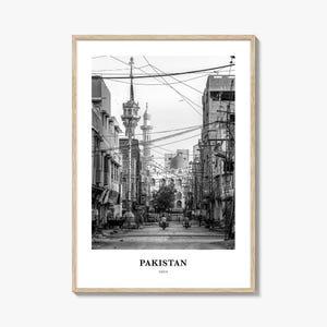 Pakistan Wall Art No 2, Pakistan Wall Decor, Pakistan Poster, Pakistan Home Decor, Pakistan Travel Gift, Pakistan Travel Print