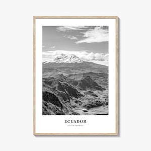 Ecuador Wall Art No 1, Ecuador Wall Decor, Ecuador Poster, Ecuador Home Decor, Ecuador Travel Gift, Ecuador Travel Print