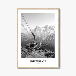Switzerland Wall Art, Switzerland Wall Decor, Switzerland Poster, Switzerland Home Decor, Switzerland Travel Gift, Switzerland Travel Print
