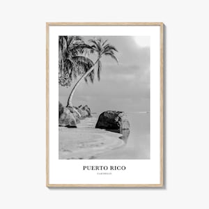 Puerto Rico Wall Art No 1, Puerto Rico Wall Decor, Puerto Rico Poster, Puerto Rico Home Decor, Puerto Rico Travel Gift, Puerto Rico Travel