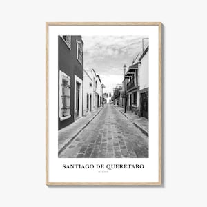Santiago De Querétaro Wandkunst, Santiago de Querétaro Wanddekor, Santiago de Querétaro Poster, Santiago de Querétaro Wohndekor, Reise