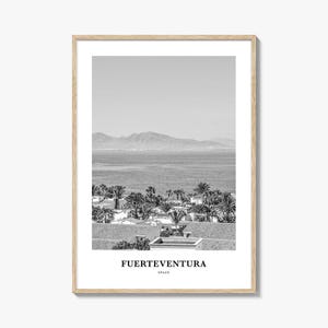 Fuerteventura Wall Art, Fuerteventura Wall Decor, Fuerteventura Poster, Fuerteventura Home Decor, Fuerteventura Travel Gift, Travel Print