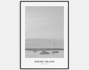 Rhode Island Wall Art No 1, Rhode Island Wall Decor, Rhode Island Poster, Rhode Island Home Decor, Rhode Island Travel Gift, Travel Print