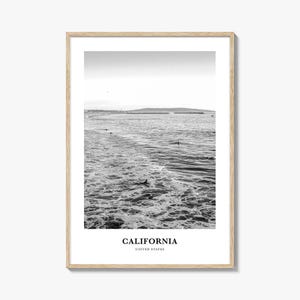 California Wall Art No 5, California Wall Decor, California Poster, California Home Decor, California Travel Gift, California Travel Print