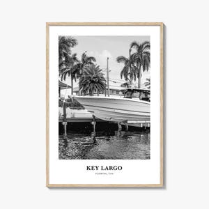 Key Largo Wall Art, Key Largo Wall Decor, Key Largo Poster, Key Largo Home Decor, Key Largo Travel Gift, Key Largo Travel Print