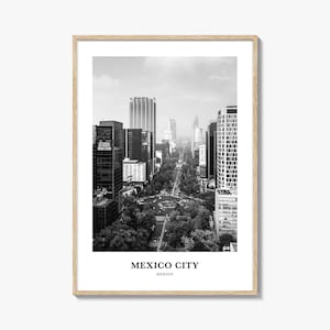 Mexico City Wall Art No 1, Mexico City Wall Decor, Mexico City Poster, Mexico City Home Decor, Mexico City Travel Gift, Mexico City Travel