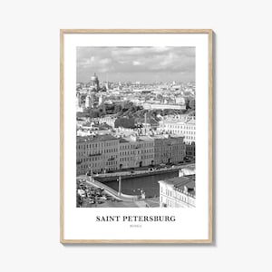 St Petersburg Wall Art Russia, St. Petersburg Wall Decor, St. Petersburg Poster, St. Petersburg Home Decor, St. Petersburg Travel Gift