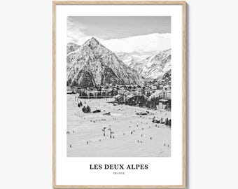 Les Deux Alpes Wall Art, Les Deux Alpes Wall Decor, Les Deux Alpes Poster, Les Deux Alpes Home Decor, Les Deux Alpes Travel Gift, Travel