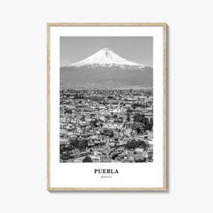 Puebla Wandkunst, Puebla Wanddekor, Puebla Poster, Puebla Wohnkultur, Puebla Reisegeschenk, Puebla Reisedruck