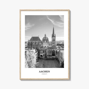 Aachen Wall Art, Aachen Wall Decor, Aachen Poster, Aachen Home Decor, Aachen Travel Gift, Aachen Travel Print