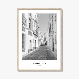 Andalusia Wall Art No 2, Andalusia Wall Decor, Andalusia Poster, Andalusia Home Decor, Andalusia Travel Gift, Andalusia Travel Print