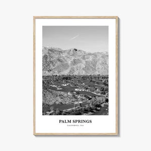 Palm Springs Wall Art No 2, Palm Springs Wall Decor, Palm Springs Poster, Palm Springs Home Decor, Palm Springs Travel Gift, Palm Springs
