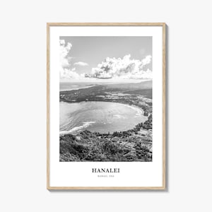 Hanalei Wall Art, Hanalei Wall Decor, Hanalei Poster, Hanalei Home Decor, Hanalei Travel Gift, Hanalei Travel Print