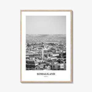 Somaliland Wall Art, Somaliland Wall Decor, Somaliland Poster, Somaliland Home Decor, Somaliland Travel Gift, Somaliland Travel Print