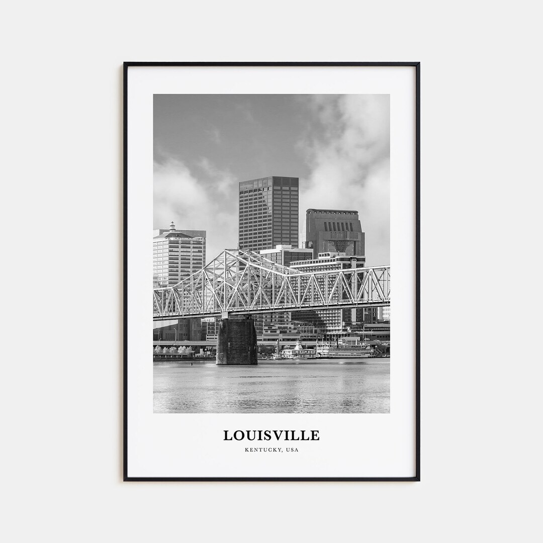 Louisville Wall Art No 2, Louisville Wall Decor, Louisville Poster, Louisville Home Decor