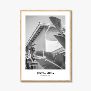 Costa Mesa Wandbild, Costa Mesa Wanddekor, Costa Mesa Poster, Costa Mesa Wohnkultur, Costa Mesa Reisegeschenk, Costa Mesa Reisedruck