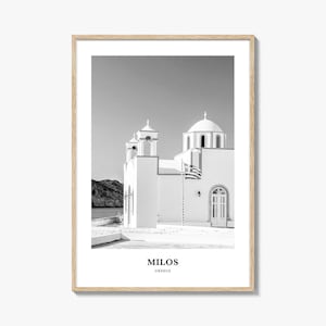 Milos Wall Art, Milos Wall Decor, Milos Poster, Milos Home Decor, Milos Travel Gift, Milos Travel Print