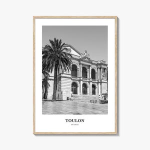 Toulon Wall Art, Toulon Wall Decor, Toulon Poster, Toulon Home Decor, Toulon Travel Gift, Toulon Travel Print