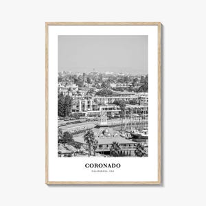 Coronado-muurkunst, Coronado-muurdecor, Coronado-poster, Coronado-huisdecor, Coronado-reiscadeau, Coronado-reisafdruk