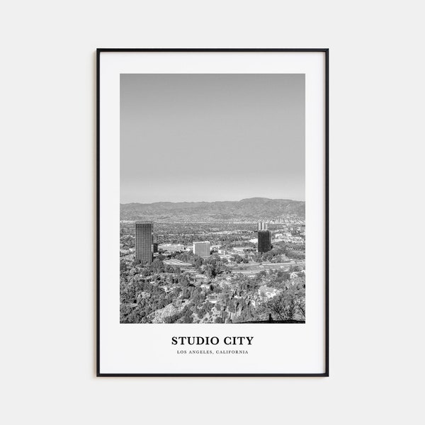 Studio City Wall Art, Studio City Wall Decor, Studio City Poster, Studio City Home Decor, Studio City Travel Gift, Studio City Travel Print