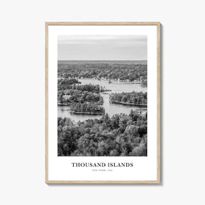 Thousand Islands Wall Art, Thousand Islands Wall Decor, Thousand Islands Poster, Thousand Islands Home Decor, Thousand Islands Travel Gift
