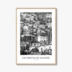 San Miguel de Allende Wall Art, San Miguel de Allende Wall Decor, San Miguel de Allende Poster, San Miguel de Allende Home Decor, Travel
