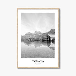 Tasmania Wall Art No 1, Tasmania Wall Decor, Tasmania Poster, Tasmania Home Decor, Tasmania Travel Gift, Tasmania Travel Print