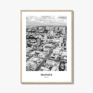 Manaus Wall Art, Manaus Wall Decor, Manaus Poster, Manaus Home Decor, Manaus Travel Gift, Manaus Travel Print