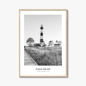 Nags Head Wall Art, Nags Head Wall Decor, Nags Head Poster, Nags Head Home Decor, Nags Head Travel Gift, Nags Head Travel Print