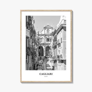 Cagliari Wall Art No 2, Cagliari Wall Decor, Cagliari Poster, Cagliari Home Decor, Cagliari Travel Gift, Cagliari Travel Print