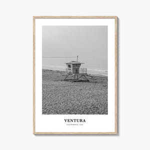 Ventura Wall Art No 1, Ventura Wall Decor, Ventura Poster, Ventura Home Decor, Ventura Travel Gift, Ventura Travel Print