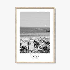 Nassau Wall Art, Nassau Wall Decor, Nassau Poster, Nassau Home Decor, Nassau Travel Gift, Nassau Travel Print