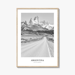 Argentina Wall Art No 2, Argentina Wall Decor, Argentina Poster, Argentina Home Decor, Argentina Travel Gift, Argentina Travel Print