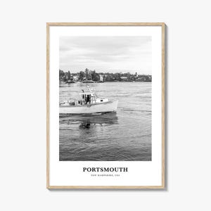 Portsmouth Wall Art New Hampshire, Portsmouth Wall Decor, Portsmouth Poster, Portsmouth Home Decor, Portsmouth Travel Gift, Portsmouth Print