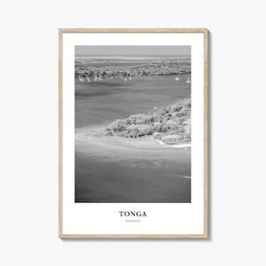 Tonga Wall Art, Tonga Wall Decor, Tonga Poster, Tonga Home Decor, Tonga Travel Gift, Tonga Travel Print