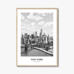 New York City Wall Art, New York Wall Decor, New York Poster, New York Home Decor, New York Travel Gift, New York Travel Print