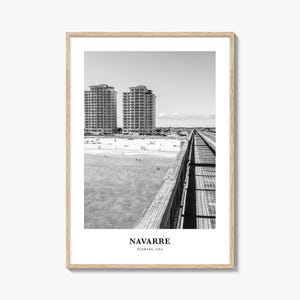 Navarre Wall Art, Navarre Wall Decor, Navarre Poster, Navarre Home Decor, Navarre Travel Gift, Navarre Travel Print