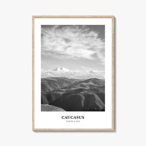Caucasus Mountains Wall Art, Caucasus Mountains Wall Decor, Caucasus Mountains Poster, Caucasus Mountains Home Decor, Caucasus Travel Gift
