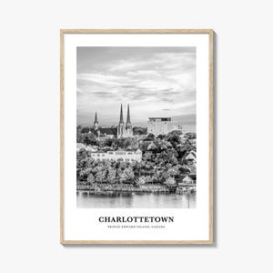 Charlottetown Wall Art, Charlottetown Wall Decor, Charlottetown Poster, Charlottetown Home Decor, Charlottetown Travel Gift, Travel Print