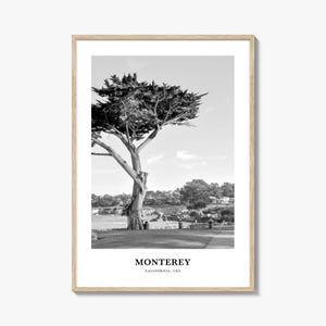 Monterey Wall Art, Monterey Wall Decor, Monterey Poster, Monterey Home Decor, Monterey Travel Gift, Monterey Travel Print