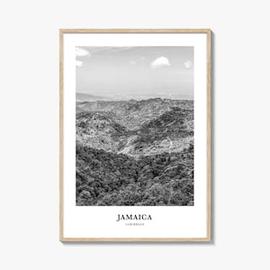 Jamaica Wall Art No 2, Jamaica Wall Decor, Jamaica Poster, Jamaica Home Decor, Jamaica Travel Gift, Jamaica Travel Print