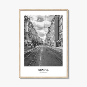 Geneva Wall Art, Geneva Wall Decor, Geneva Poster, Geneva Home Decor, Geneva Travel Gift, Geneva Travel Print
