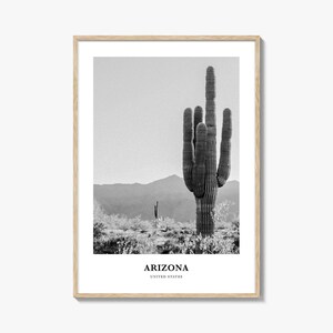 Arizona Wall Art No 1, Arizona Wall Decor, Arizona Poster, Arizona Home Decor, Arizona Travel Gift, Arizona Travel Print