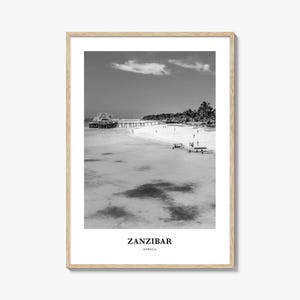Zanzibar Wall Art, Zanzibar Wall Decor, Zanzibar Poster, Zanzibar Home Decor, Zanzibar Travel Gift, Zanzibar Travel Print