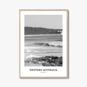 Western Australia Wall Art, Western Australia Wall Decor, Western Australia Poster, Western Australia Home Decor, Travel Gift, Travel Print